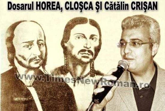 Cătălin Crişan, reţinut de DNA în dosarul Horea, Cloşca şi Crişan