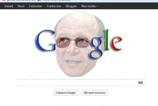 După B1 TV, și Google îl omagiază astăzi pe Traian Băsescu