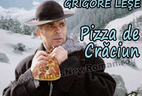 Grigore Leşe: „De Crăciun, mama făcea pizza ţărănească la cuptorul cu lemne”