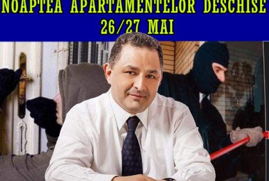 După Noaptea Muzeelor Deschise, Vanghelie organizează Noaptea Apartamentelor Deschise!