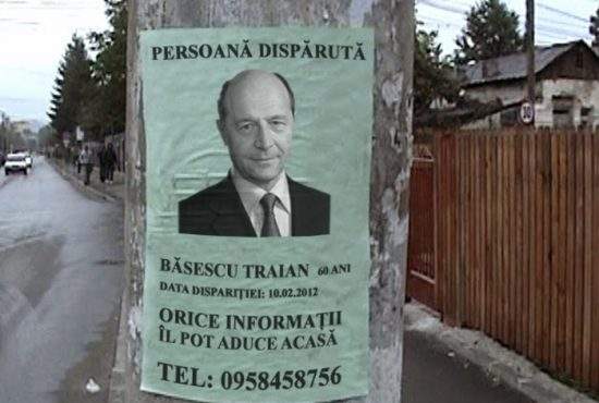 Traian Băsescu, pus pe lista persoanelor dispărute. Nimeni nu mai ştie nimic de el