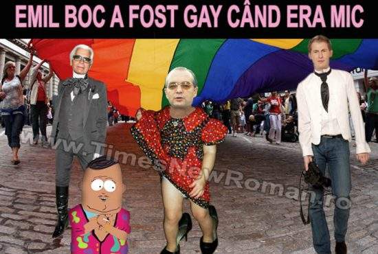 Emil Boc: „Nu pot fi acuzat că sunt heterosexual”!