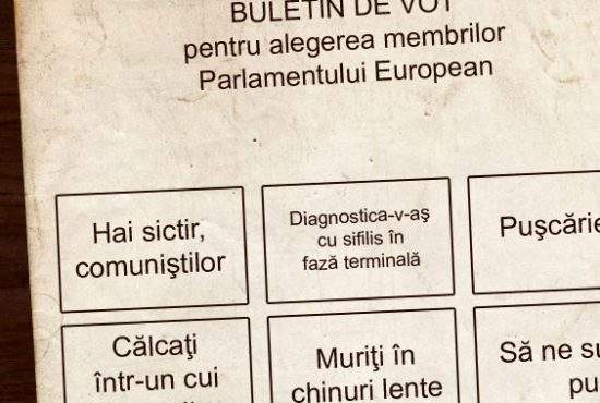 Poza zilei! BEC a publicat noile buletine de vot pentru alegerile europarlamentare