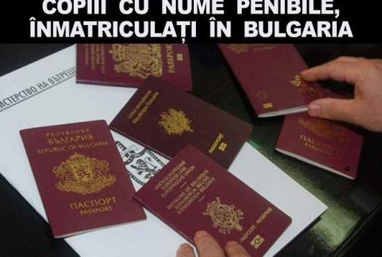 Soluție: Copiii cu nume penibile pot fi înregistrați în Bulgaria