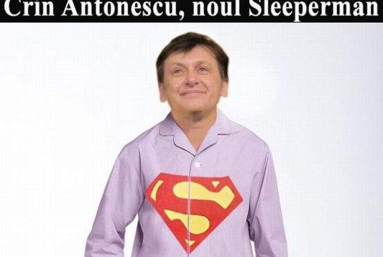 Crin Antonescu este noul Sleeperman