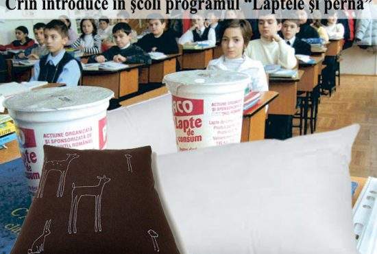 Crin Antonescu va introduce în şcoli programul „Laptele şi perna”