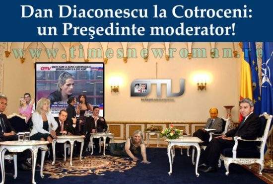 Dan Diaconescu, preşedintele moderator la care au visat românii