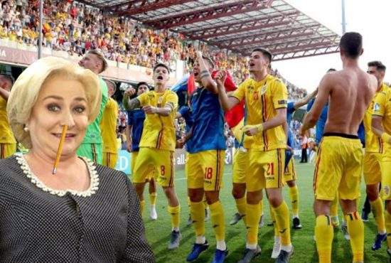 Viorica Dăncilă e microbistă: Am felicitat domnișoara Naționala pentru prestația din Italia