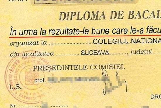 Dezastrul de la Bac ia amploare: diplomele sunt pline de perle şi greşeli gramaticale