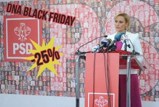 Super-oferta DNA: De Black Friday PSD-ul o să fie cu 25% mai redus