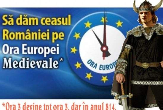 România trece la ora Europei Medievale! Ora 3 devine tot ora 3, dar în anul 814