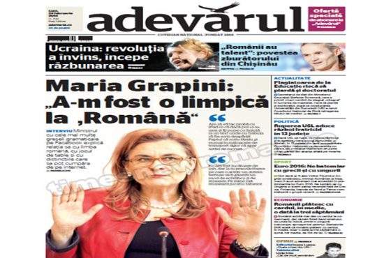 Foto exclusiv! Varianta originală a interviului incendiar cu Maria Grapini