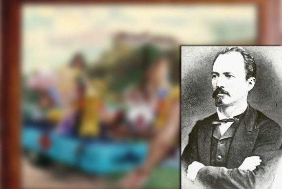 Poza zilei! Radu Mazăre, prevestit de Grigorescu încă din 1890, în tabloul „Car alegoric cu bou”