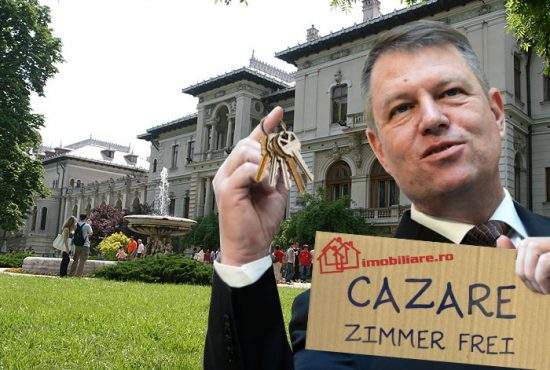 Iohannis, concurență neloială! Le închiriază studenților camere ieftine în Palatul Cotroceni