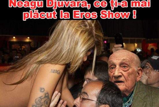 Neagu Djuvara, surprins de paparazzi la Eros Show