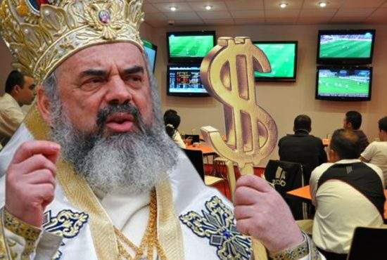 Pentru o sumă modică, Patriarhul dă dezlegare la pariuri sportive pentru microbişti