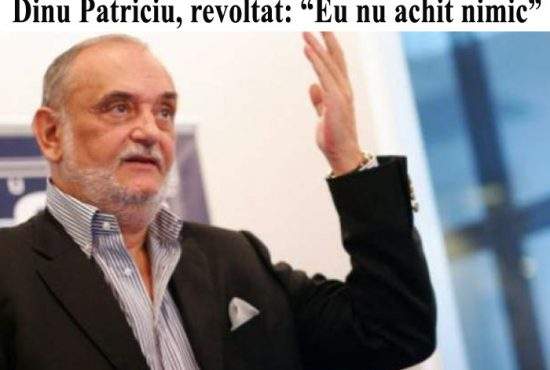 Dinu Patriciu face recurs în dosarul Rompetrol: „Cum adică achitat? Eu nu achit nimic”