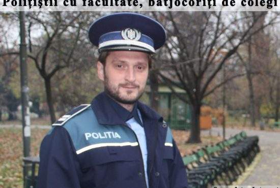 Hărţuire! Poliţiştii care au terminat o facultate spun că sunt batjocoriţi de colegi şi superiori