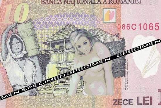 Pentru a încuraja românii să facă economii, bancnotele vor avea poze cu femei goale