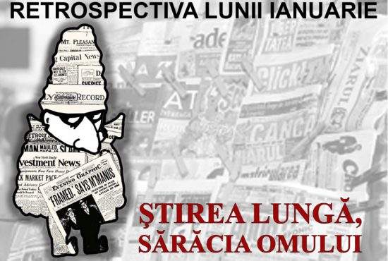 Retrospectiva lunii ianuarie – Ştiri pe scurt