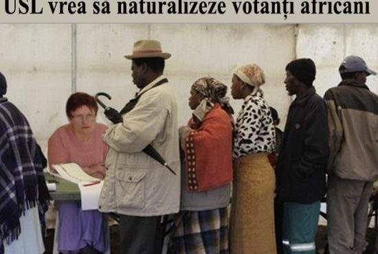 USL vrea să naturalizeze 5 milioane de votanţi din Africa pentru referendum