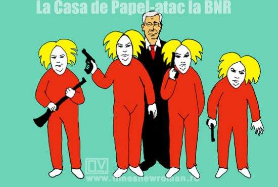 La Casa de Papel-atac la BNR