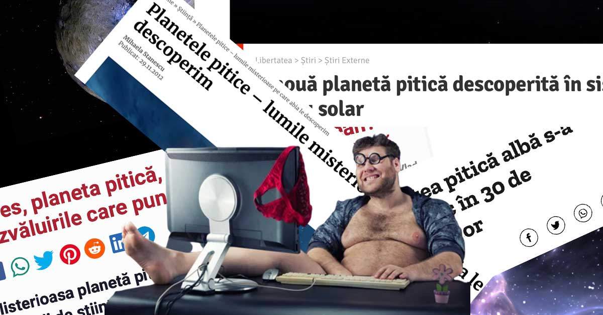 A fost concediat de la NASA savantul pervers care căuta doar planete pitice