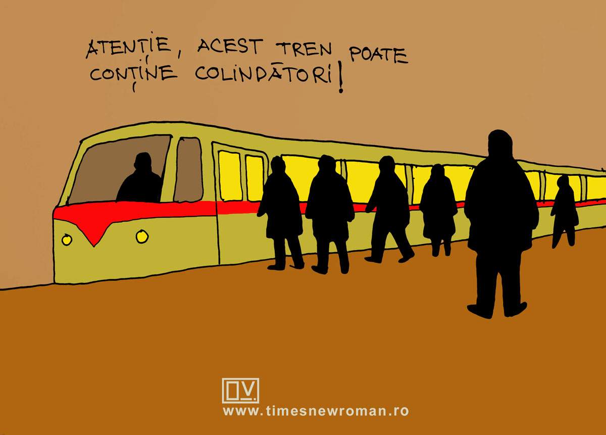 Avertizare la metrou