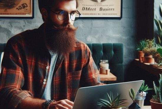 Record! Un hipster a stat 47 de zile într-o cafenea pe laptop fără să-și comande nimic