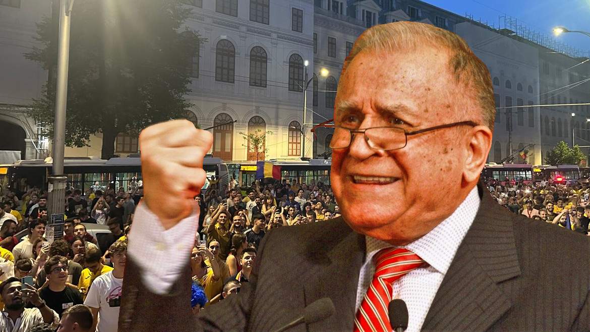 Speriat de câtă lume a văzut la Universitate, Iliescu a chemat din reflex minerii