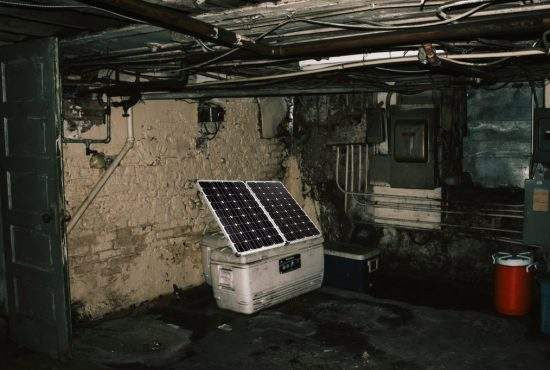 Un caracalean și-a pus panouri solare la subsol, ca să aibă lumină în boxă