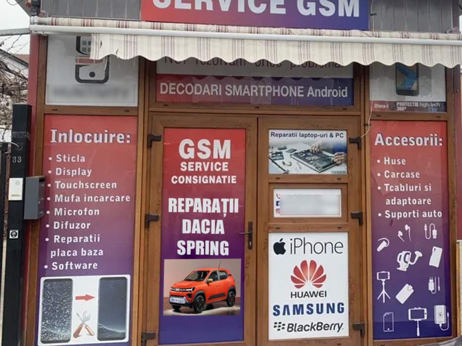 Inovație! De acum, centrele GSM de la colțul blocului repară şi Dacii Spring