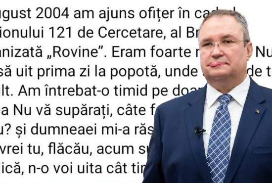 Cineva a citit cartea Un ostaș în slujba țării și susține că trei sferturi sunt rețete