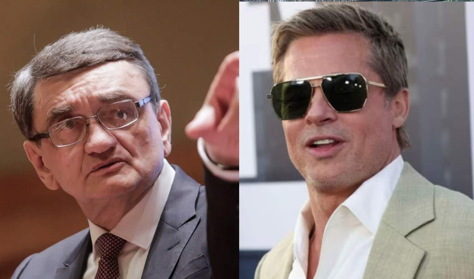 Brad Pitt, arestat. Ar fi înşelat o femeie cu mii de euro pretinzând că e Victor Ciorbea