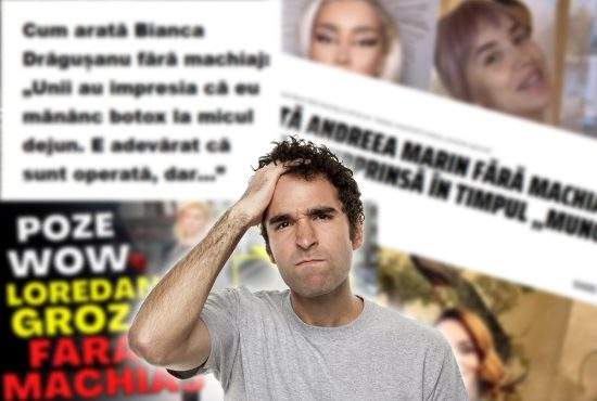 Discriminat! Un bărbat umblă nemachiat de 40 de ani și niciun tabloid n-a scris despre el