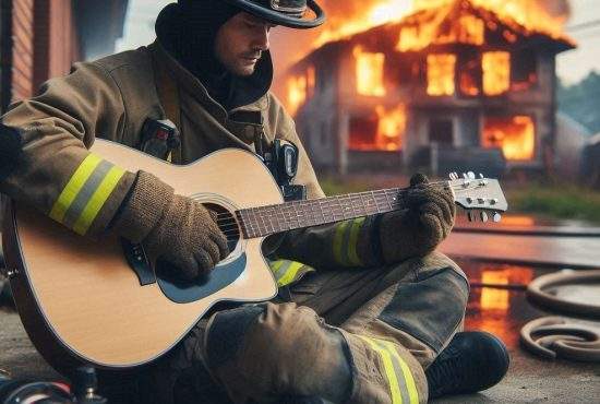 Folkist, dat afară de la pompieri. Când vedea foc, se punea în cur şi cânta Râpa