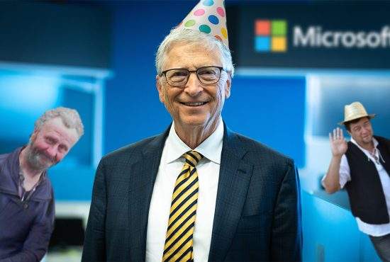 Româna, cea mai vorbită limbă la Microsoft. De ziua lui, Bill Gates aude doar „Dai de băut?”