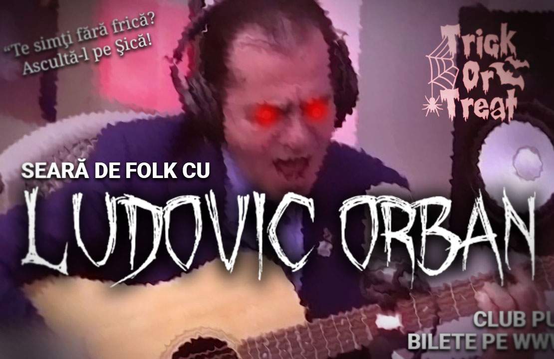 Un club promite cel mai înspăimântător party de Halloween: “Seară de folk cu Ludovic Orban”