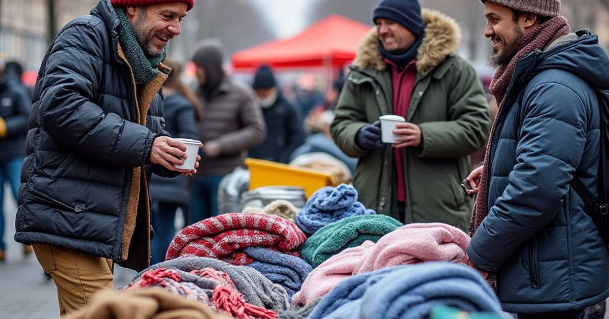 Primăria din Cluj le-a împărțit pături și ceai cald exhibiționiștilor din parcuri