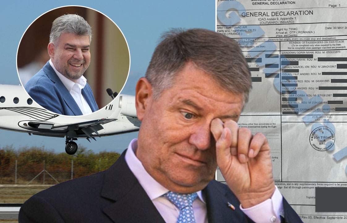 Iohannis face spume. A aflat că Ciolacu a zburat cu avionul privat mai mult decât el