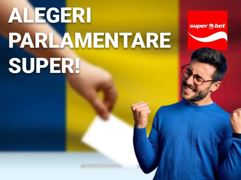 Doi senatori vor fi traşi la loterie în cadrul primelor alegeri sponsorizate de Superbet™