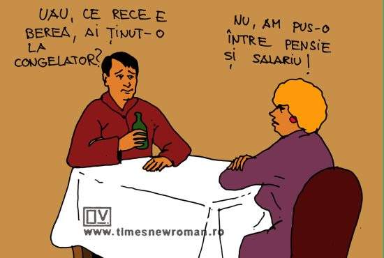 Pensii și salarii înghețate