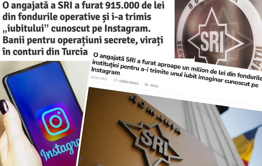 Buget SRI suplimentat, că mai sunt multe tute care vor să dea bani tipilor de pe Instagram