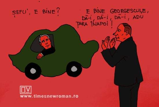 Georgescu în trafic