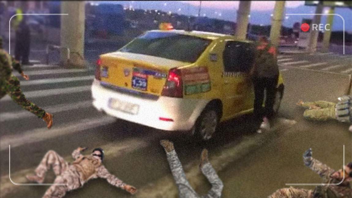 Cei 300 de mercenari români veniţi din Congo au fost bătuţi de un taximetrist la Otopeni