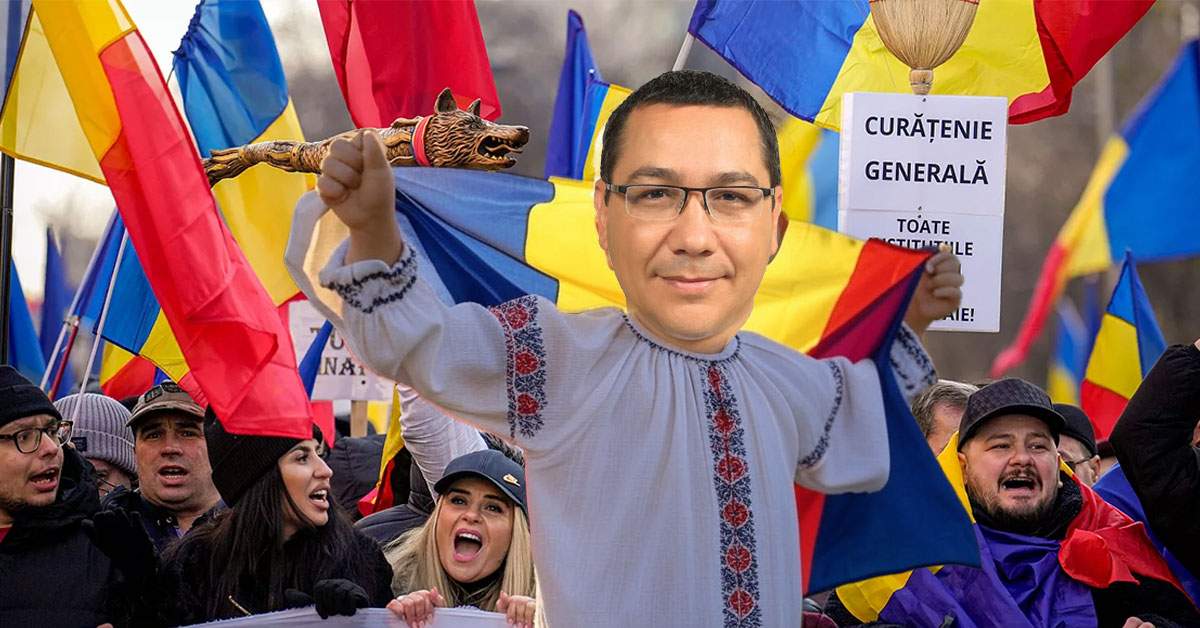 Victor Ponta pretinde acum că are 1,50 metri ca să ia voturi de la Georgescu